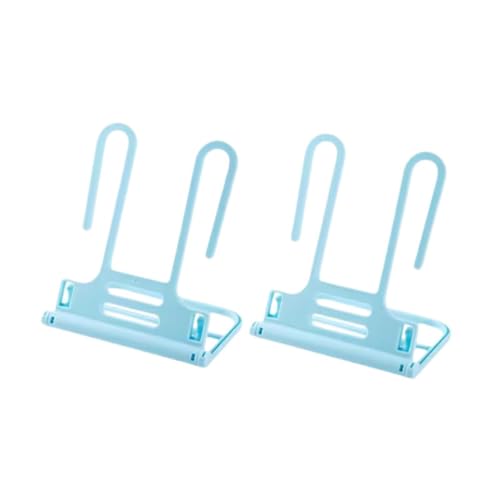 KESOTO Faltbares Schuhregal für Kinder Vielseitiger Schuh Organizer für Flur Kinderzimmer Wohnzimmer Blau