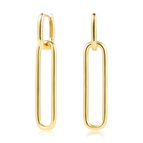 ALEXCRAFT Hängend 14K Vergoldete Geschenk für Freundin Mama Mädchen