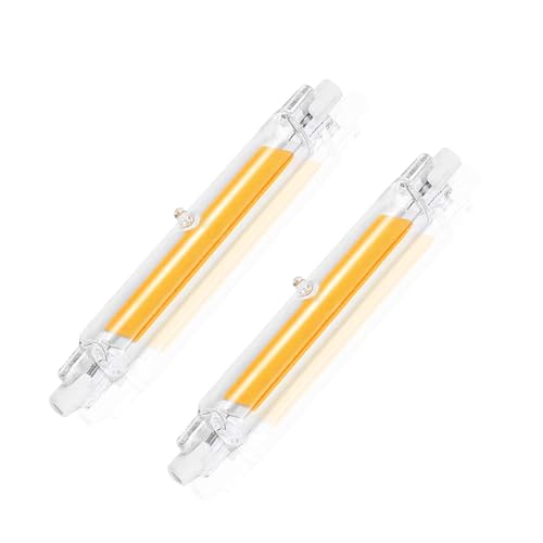 GDYOD LED Lampen R7S 118mm Dimmbar Warmweiß 3000K 20W Ersatz für 200W-Halogen Leuchtmittel 2000LM Kein Flackern 220-240V AC DC Energiesparlampe 360 Abstrahlwinkel 2Stück
