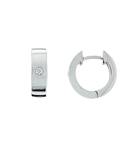  Ohrringe XS8508 Damen Modern Classic Sterling 925 weiß Zirkonia