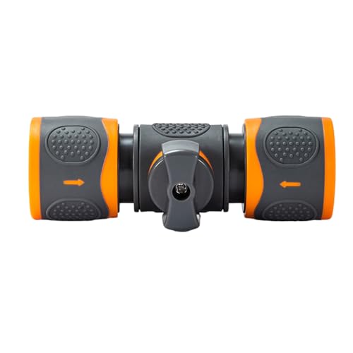 Aurgiarme Double Quick Verbindungsnippelschlauch Easy Connection Blumenwässerungsschlauch Kunststofftextur Für Und Gartengebrauch Geeignet