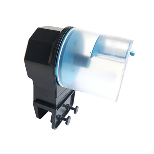 YiNLuax Automatische Fischfutterautomaten Mit Einstellbarer Lebensmittelkontrollfunktion Die Perfekt Für Hausaquarien Und Bürofischtanks Verwendet Wird