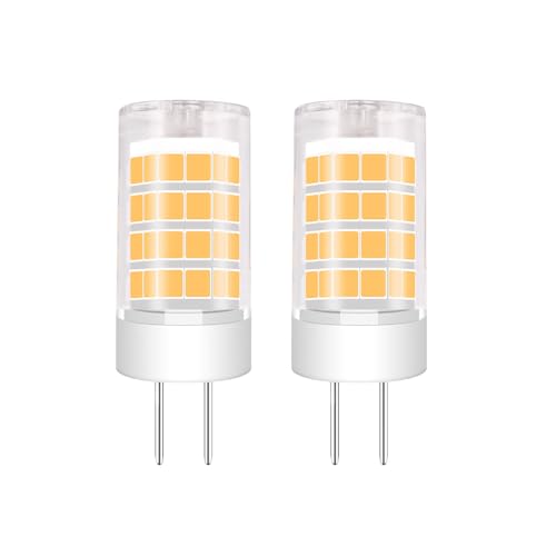 Zyrvolux.3 Lampe AC DC 12V 3W 30W Halogen GU5.3 Lampe 3000K Warmweiß   2er Pack für Spot Schienenlampen Einbau Haus  Landschaftsbeleuchtung mit Klarglas Linsendesign