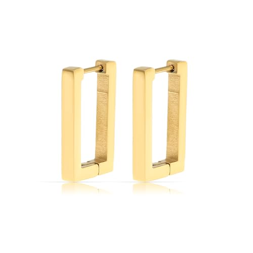 Made by Nami Eckig Wasserfester Schmuck Geschenk Freundin Rechteck