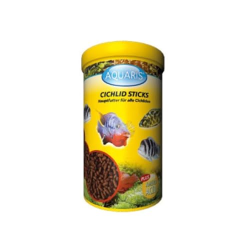AQUARIS Cichlid Sticks   145 g. Cichliden Futter fördert gesundes Wachstum stärkt das Immunsystem. Hauptfutter für gemischt fressende Buntbarsche. Geeignet für alle Buntbarsche.
