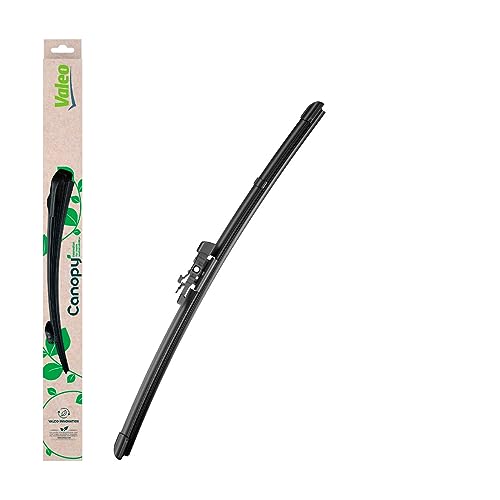 VALEO Canopy - CAN20 - Flachbalkenwischer Basierend Auf Natürlichen Und Recycelten Materialien - Länge 380mm Vorne Beinhaltet 1 Scheibenwischer - 583920