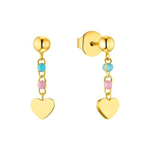 Prinzessin Lillifee Mädchen Kinder Schmuck Herz Edelstahl vergoldet Kommt in Schmuck Geschenk Box