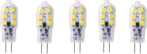 Jandei - G4 LED-Leuchtmittel 1 5 W 12 V dimmbar warmweiß 3000 K 5 Stück