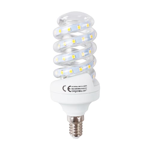 Blendend LED Spirale E14 9W