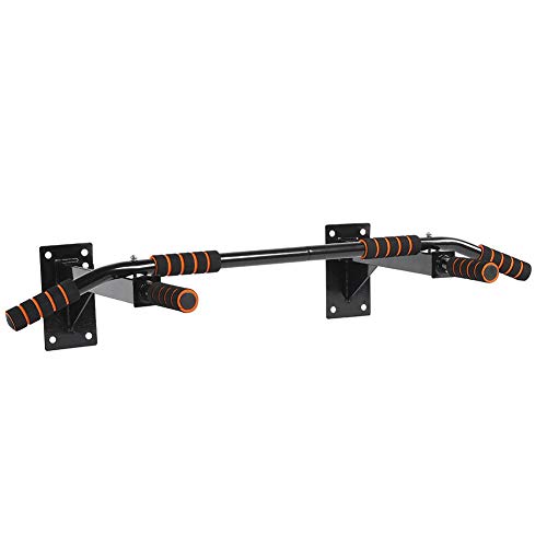 Klimmzugstange aus Stahl mit Schaumstoffgriffen für Klimmzüge Oberkörper-Training Heimgymnastik und Fitnesstraining