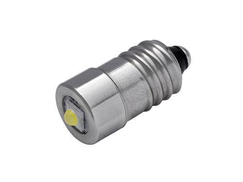 EBS-SYSTART GmbH TorchLED10-HP - Super helle 3 Watt LED-Ersatzbirne fÃ¼r Taschenlampen Sockel E10 1 5-9 Volt