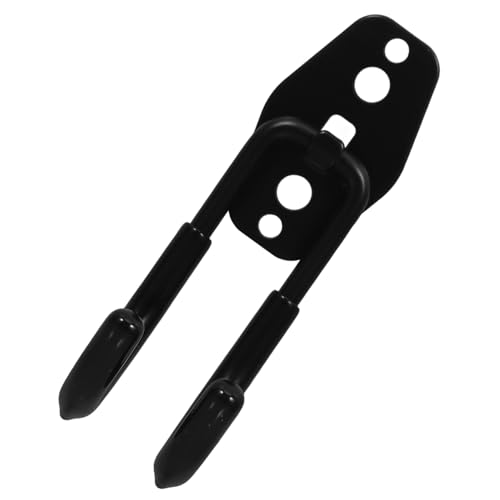 Milisten Schwerlast Eisenhaken Wasserhaken Gartenhalterung Groß Schwarz Schlauchhalter für Bewässerungsorganisation und Gartengeräte