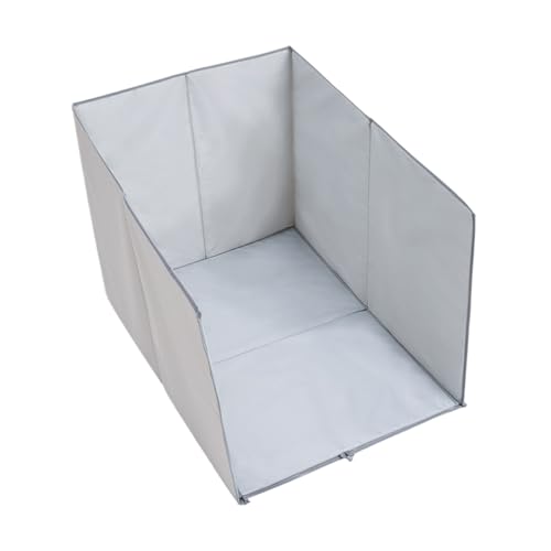 Faltbare Katzentoilette Auslaufsicherer Deckel Schutzbox Mit Zugangsöffnung Oben Zur Kontrolle Von Haustierkot Für Die Hygiene In Katzenzimmern Für Kleine Mittlere Und Große Katzen Zur Heimpf