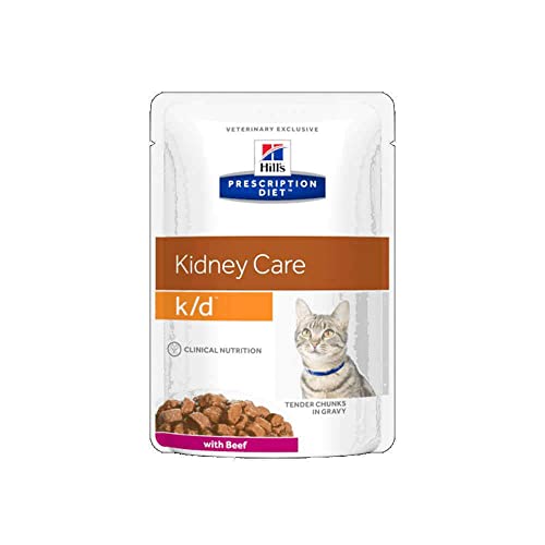 Hill s Prescription Diet Katzen-Nierenpflege K-D Beutel Salman 12 x 85 g