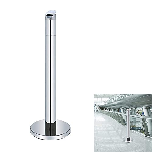 Standaschenbecher for den Außenbereich modern Winddicht Rußsäule hoher Aschenbecher for Zigaretten Edelstahl Metall gewerblicher Aschenbehälter for