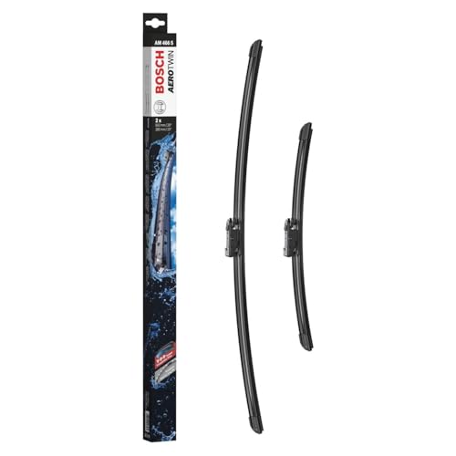  AM466S Front   mit 2 Ersatz Scheibenwischern vormontiertem Multi Clip Adapter   2 Wischblätter 650 380