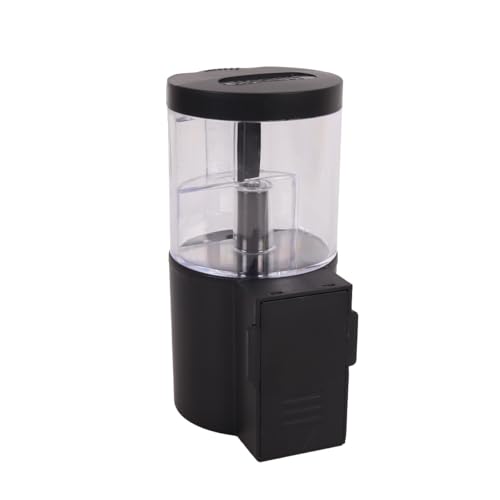 Gutol Automatischer Fischfutterautomat für Aquarien 100 ml Futterspender mit 12- 24- und 48-Stunden-Timer geeignet für Koi Guppys Betta Buntbarsche Schildkröten und Garnelen