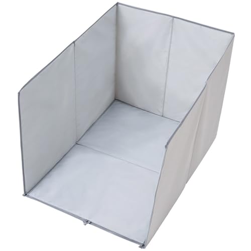 Sbshiouu Katzentoilette Spritzschutz wasserdicht PVC-Matte spritzwassergeschützt für Haustierstreu u