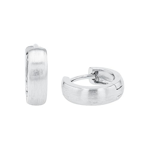 Amor 925 Sterling Unisex Herren Ohrschmuck 1 4 cm Kommt in Schmuck Geschenk Box 2023069