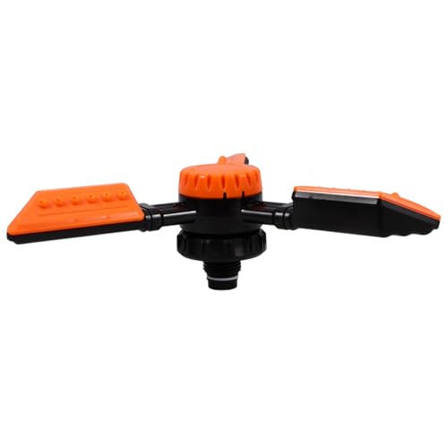 JOINPAYA Verstellbarer Sprinkler für Gartenbewässerung Automatischer Rasensprenger mit Flexibler Sprühreichweite für Kleine Flächen Wassersparend und Effizient