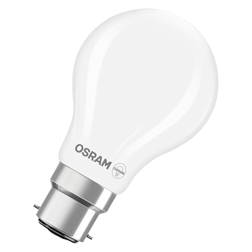 Osram LED-Lampe Superstar Kolbenform A60 Filament dimmbar 2700 K warmweiß 5 9 W B22d matt 806 lm für Decken- und Stehleuchten 15.000h