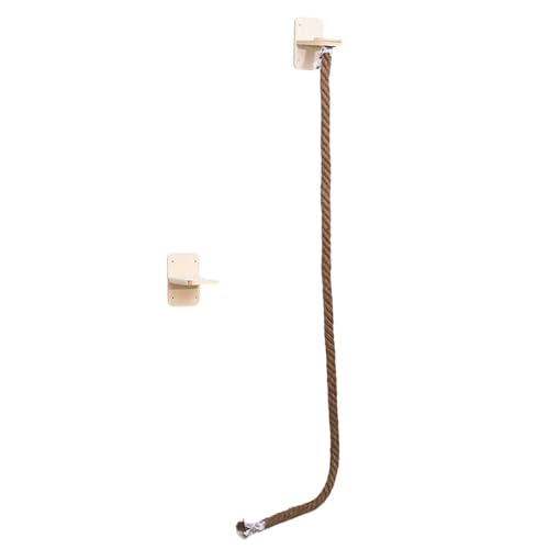 Sharplace Katzenwandregal Kletternregal Kratzerpfosten Home Decor Kratzseil zum schlafenden Lounge Training