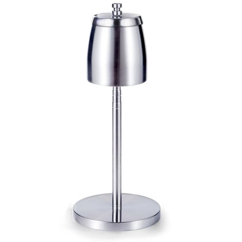 Höhenverstellbarer winddichtem Deckel Zigarettenhalter Metall für drinnen draußen für Zuhause Bar Büro Terrasse Abdeckung im Lieferumfang e