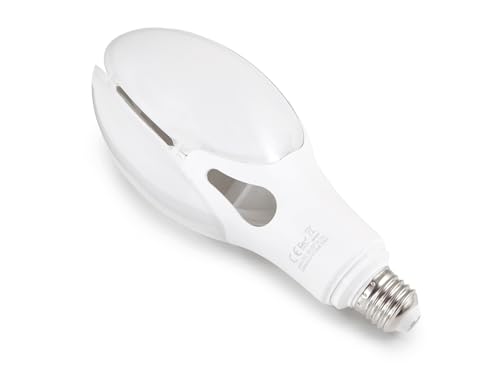 KOLORENO LED-Lampe ROCKET E27 30W 3000 lm Sockeltyp E27 E40 Kaltweiß 6000K Für Industrie- und Lagerbeleuchtung 220 240 V Abstrahlwinkel 300 60 190 mm