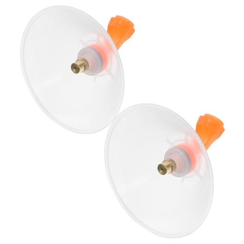MINAOLULUS 2stücke Transparente Windschutz-sprühdüsen Für Landwirtschaftliche Sprüher Anpassbare Nebeldüsen Für Gartenbewässerung Und Rucksack-sprühgeräte Optimal Für