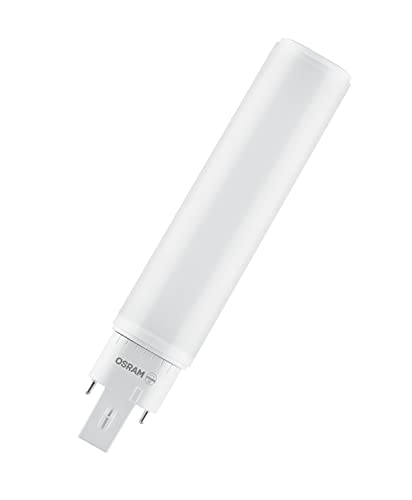 OSRAM DULUX D 26 LED-Lampe für G24D-3 Sockel 10 Watt 990 Lumen Warmweiß 3000K rotierbar Ersatz für herkömmliches 26W-Dulux Leuchtmittel