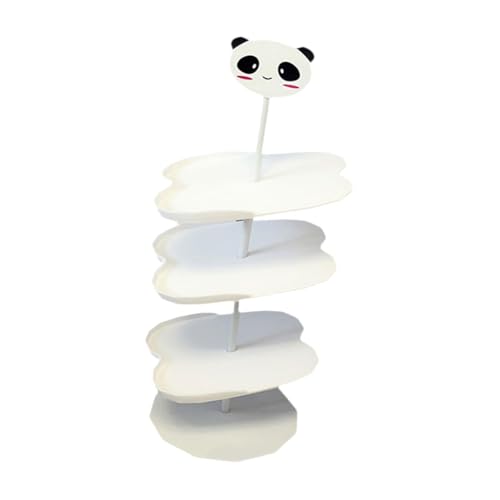 JISADER für 4 Ebenen Schuhhalter für Schuh für Eingangsbereich Flur Zuhause Wohnzimmer Dekoration Weiß