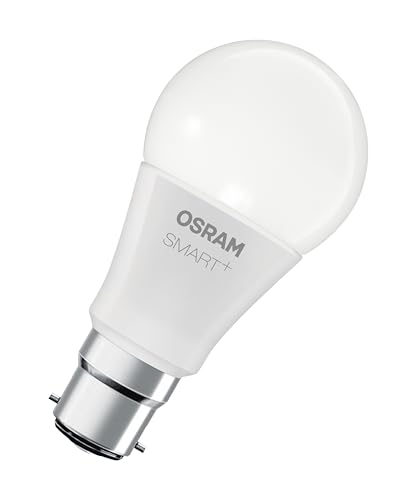 Osram SMART LED-Lampe Kolbenform A60 RGBW B22D kompatibel mit Alexa und Google Home Tunable White Multicolor WLAN Filamentdesign