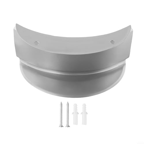 Gdfnmogo Wandhalterung Gartenschlauchhalter für Outdoor-Wasserschlauchaufbewahrung robuster Metall-Schlauchaufhänger passend für 15 m Schläuche Außenwandmontage Hof-Schlauchaufbewahrung