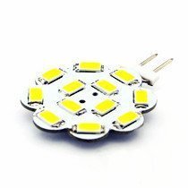 12 vmonster 1 Pack AC DC 12 V 24 V 6 W kaltweiÃŸ 12 x 5630 Cluster LED Leuchtmittel GX4 G4 Bi-Pin Lampe 12 V JC Seite Pin