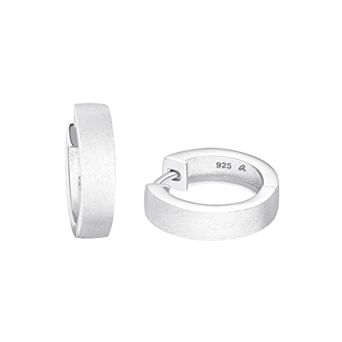 Amor Creolen 925 Sterling Silber Damen Ohrschmuck 1 5 cm Silber Kommt in Schmuck Geschenk Box 9057825