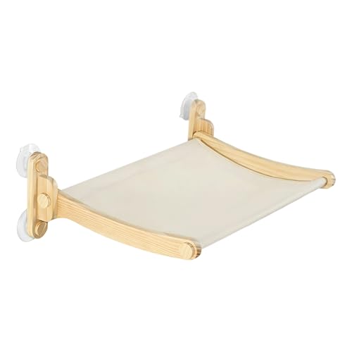 Katzen Fensterliege Innenbereich Katzen Fensterplatz Mit Saugnapf Robuste Liege Aus Holz Für Kätzchen Für Kätzchen In Zuhause Wohnung Wohnzimmer An Wand Schlafzimmer Und