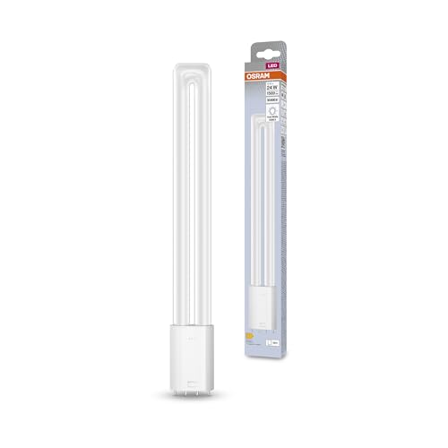 OSRAM Dulux LED für 2G11-Sockel matte Optik Kaltweiß 4000K 1500 Lumen Ersatz für herkömmliche 24W-Leuchtmittel nicht dimmbar 1-er Pack