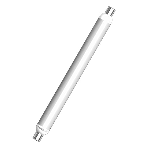 OSRAM S15s LED Lampe matte Stablampe für S15s-Sockel 750 Lumen Warmweiß 2700K Ersatz für herkömmliche 57W Leuchtmittel 140 Grad Abstrahlwinkel nicht dimmbar