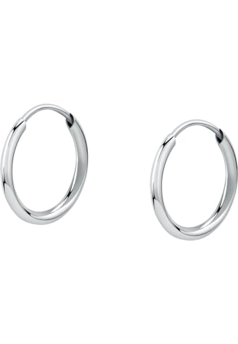 CHRIST Damen-Creolen 585er Weißgold One Size 88754816