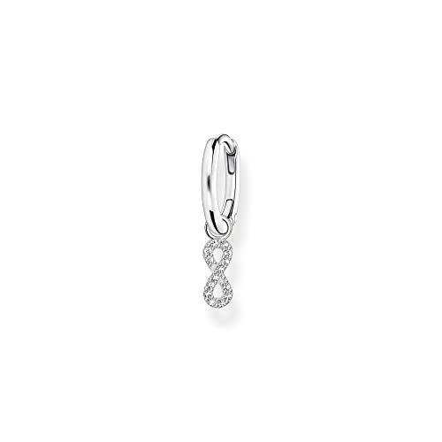 Thomas Sabo Damen Einzel Creole Infinity Zirkonia 925 Sterlingsilber CR704-051-14