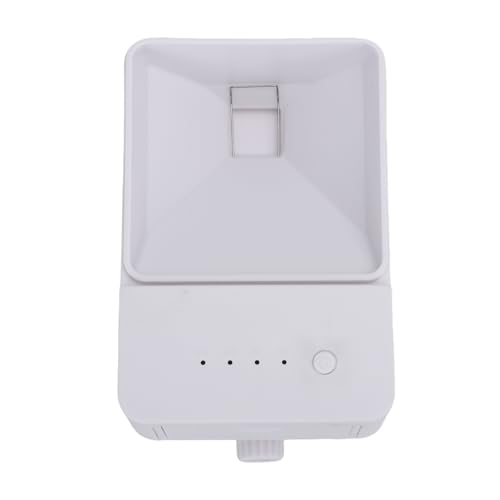 Pretfy Automatischer Fischfutterautomat 500-ml-Tank Automatischer Fischfutterspender Timer-Futterautomat Manueller Auslass für Fisch- und Schildkrötenfutteraquarien Futterspender mit Vier