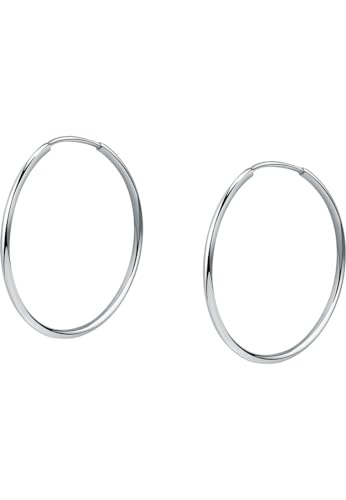 CHRIST Damen-Creolen 585er Weißgold One Size 88776224