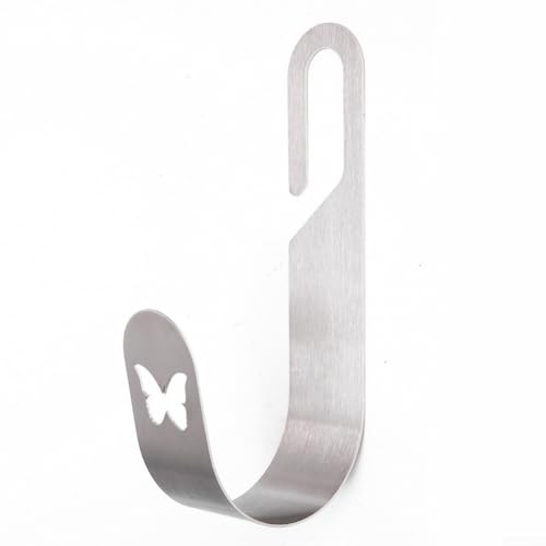 Gartenschlauchhalter Wandhalterung Edelstahl Design für organisierte Außenbereiche Schmetterling