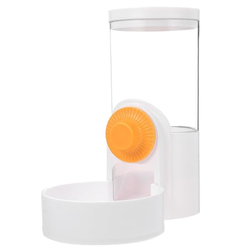 TOKIDNY Automatischer Hängender Haustier futterspender für Hunde und Katzen Verschleißfest Einfache Montage Hygienisch als Futterautomat und Hundezubehör für Sauberes Füttern im Käfig