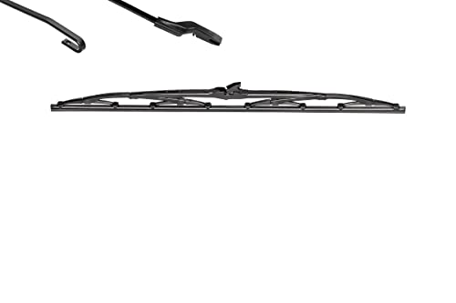 VALEO Silencio Wischer - V45 - Ganzjahres-Wischer langlebig und widerstandsfähig für konventionelle Windschutzscheibenwischer 450mm - Vorne - Beinhaltet 1 Wischblatt - 574112