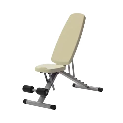 Klappbare Hantelbank 6-in-1-Trainingsbank Mit Verstellbarer Rückenlehne Und Fußstütze Bequemes Sitzkissen Aus PU-Leder 400 Kg Tragfähigkeit For Heim-Fitnessstudio Color1