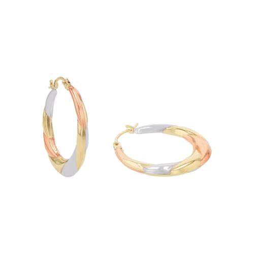 Amor Creolen Damen Ohrschmuck 2 cm Gold Kommt in Schmuck Geschenk Box 2023585