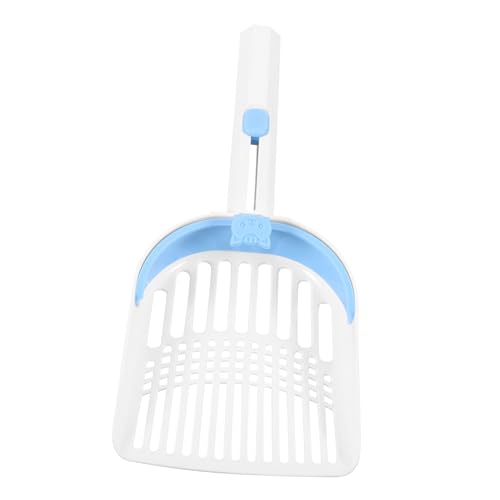 BESTonZON Große Katzenstreuschaufel aus Langlebigem Kunststoff Leichtes Design für Einfache Ergonomisch für Handliche Nutzung für Katzenstreu Klumpstreu Praktische Streuschaufel für