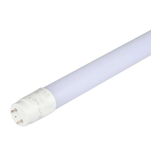 V-TAC 20W T8 LED-Schlauch 150cm Nano-Kunststoff 6500K Cool White Samsung Chip 2100 Lumen Nicht drehbar G13 Sockel Energiesparend 25.000 Stunden Lebensdauer