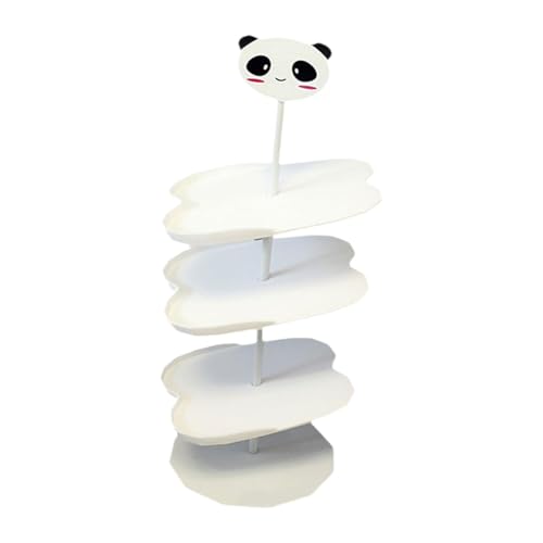 SiaBiced 4 Ablagen Platzsparender für Kinderschuhe Weiß